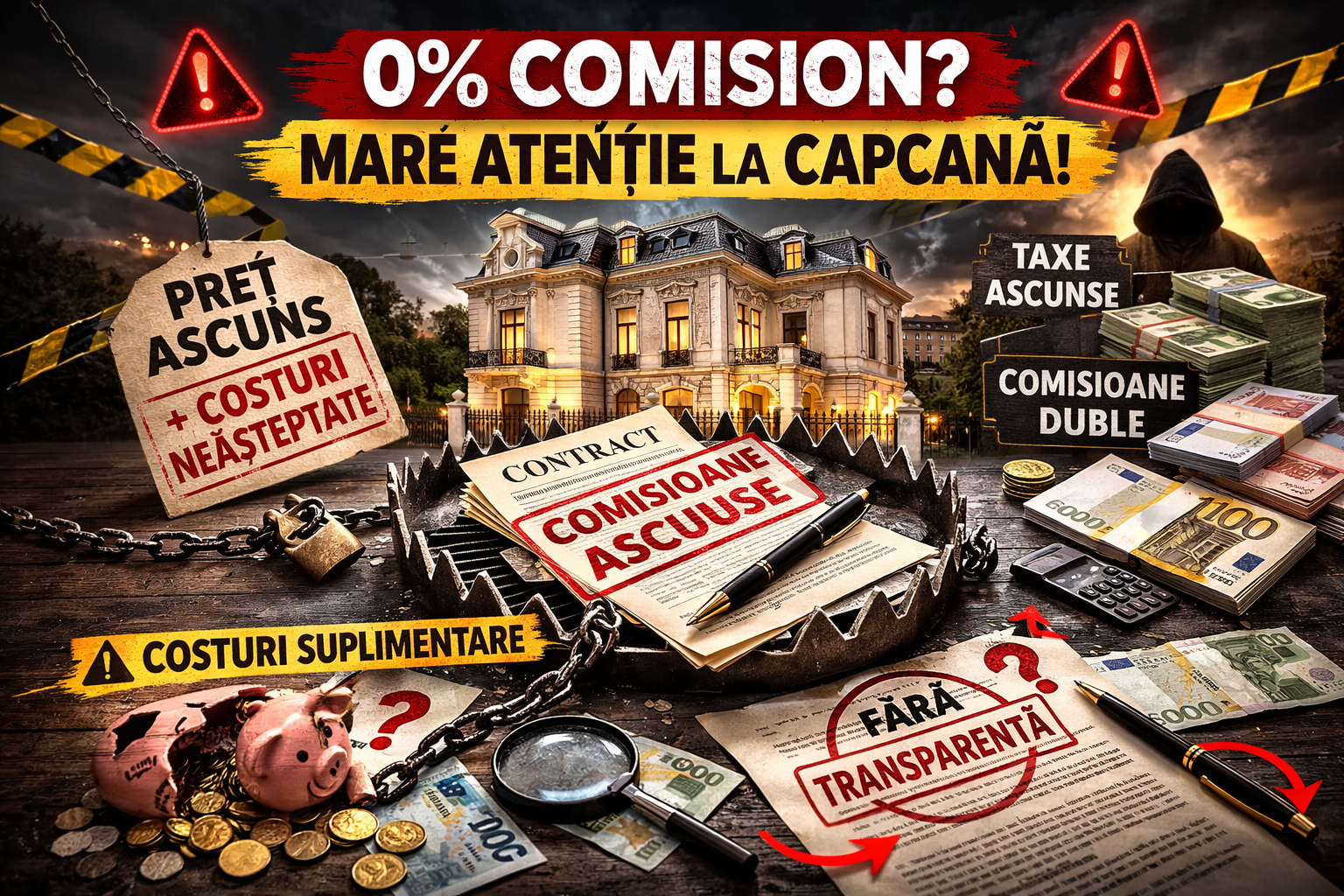 Mitul „0% comision pentru cumpărător” și realitatea pe care piața din România evită să o spună