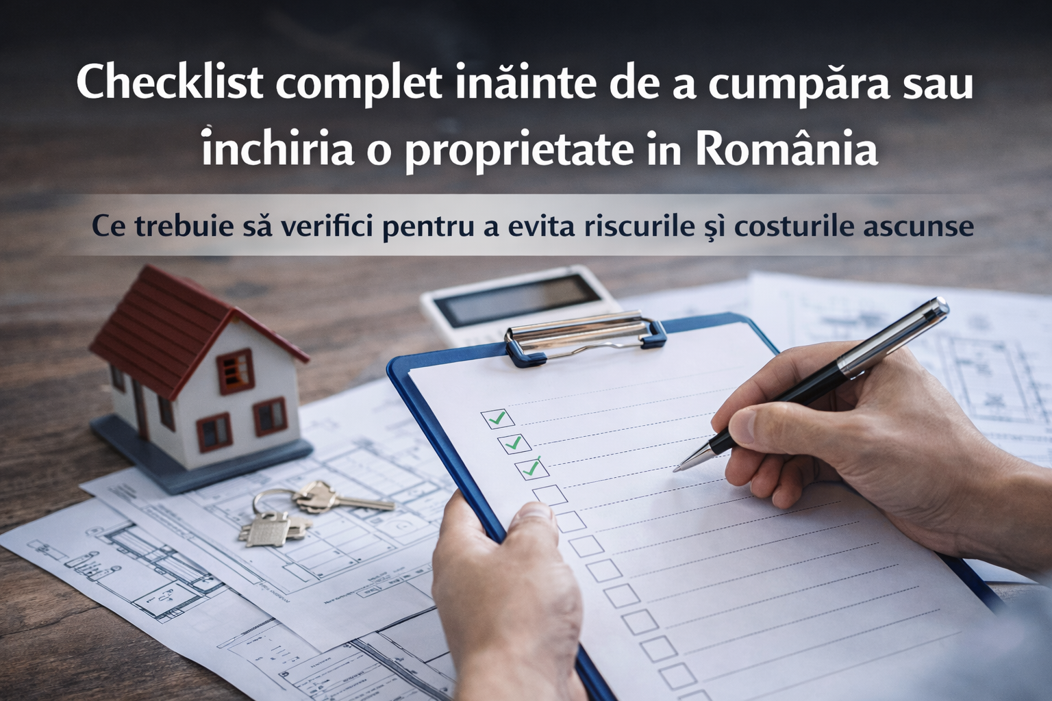 Checklist complet înainte de a cumpăra sau închiria o proprietate în România