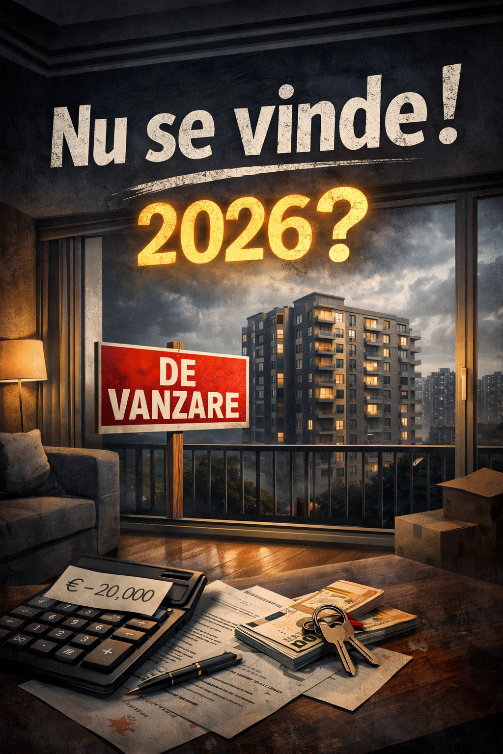 De ce nu se vinde apartamentul tău în 2026? 7 greșeli care te costă bani