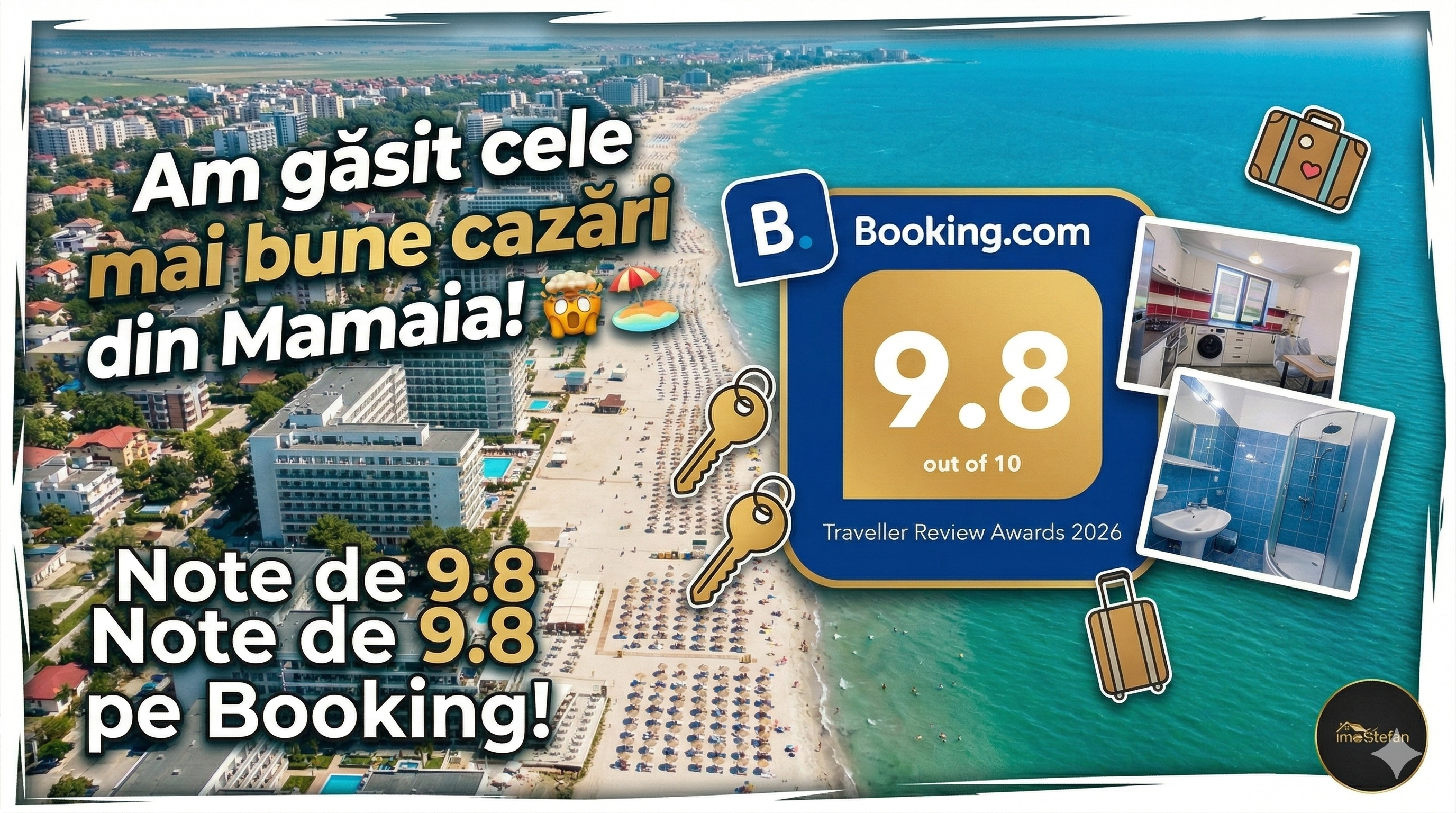 Cauți cazare la mare?