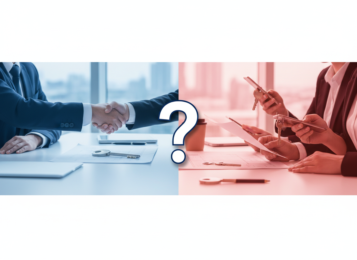 Ce servicii preferi? Reprezentare exclusivă sau Intermediere?