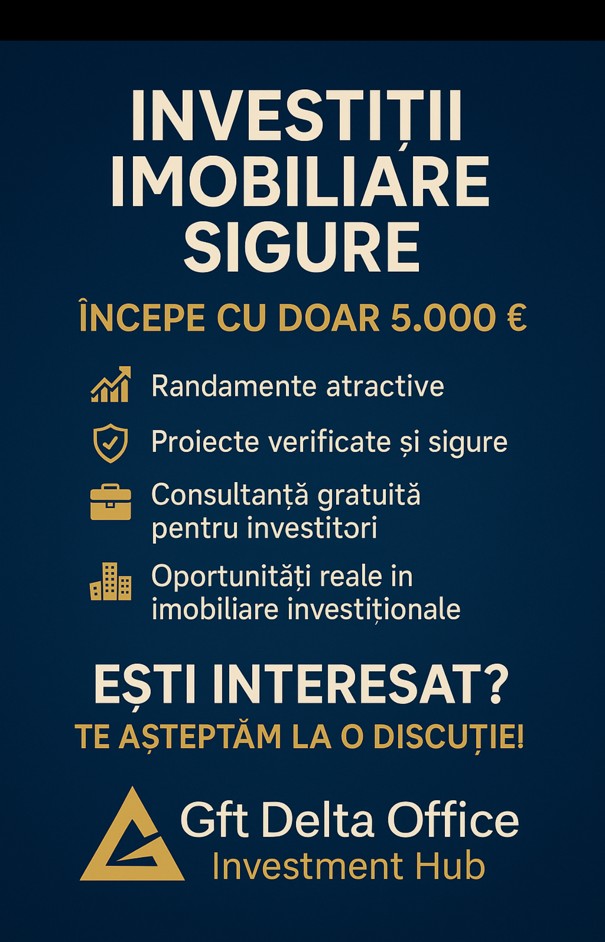 Investitii Imobiliare Profitabile
